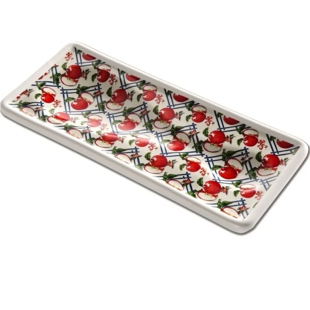 Pavilion Gift Company Apple of My Eye Designed Spoon Rest, 8-1/2 by 3-5/8-Inch